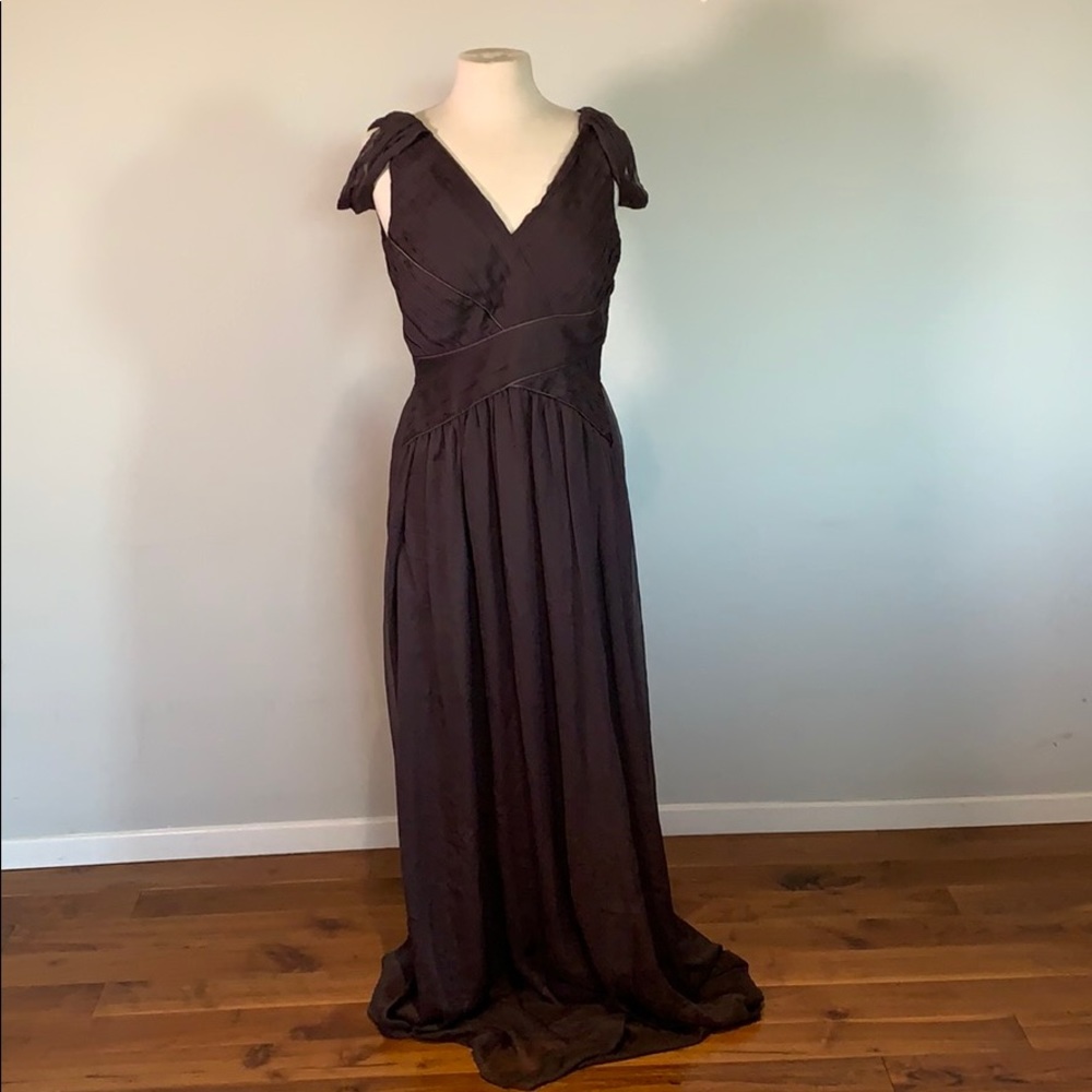 Grecian Style Greyish Purple Gown